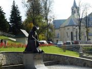 Szczawnica , pomnik Henryka Sienkiewicza