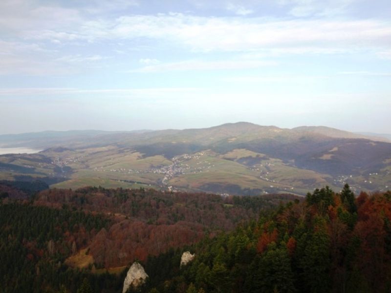  "Trzy Korony" Mountains , Pieniny , Poland
